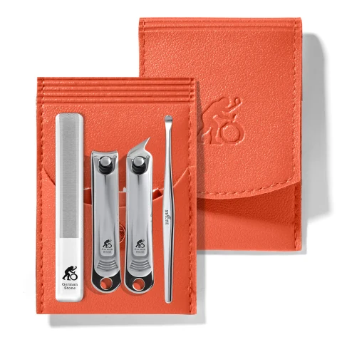 4-Piece Orange Manicure Set
